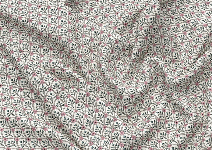 Adelaide, Tudors Rosies Pink - Made to Measure Curtains - Image 4